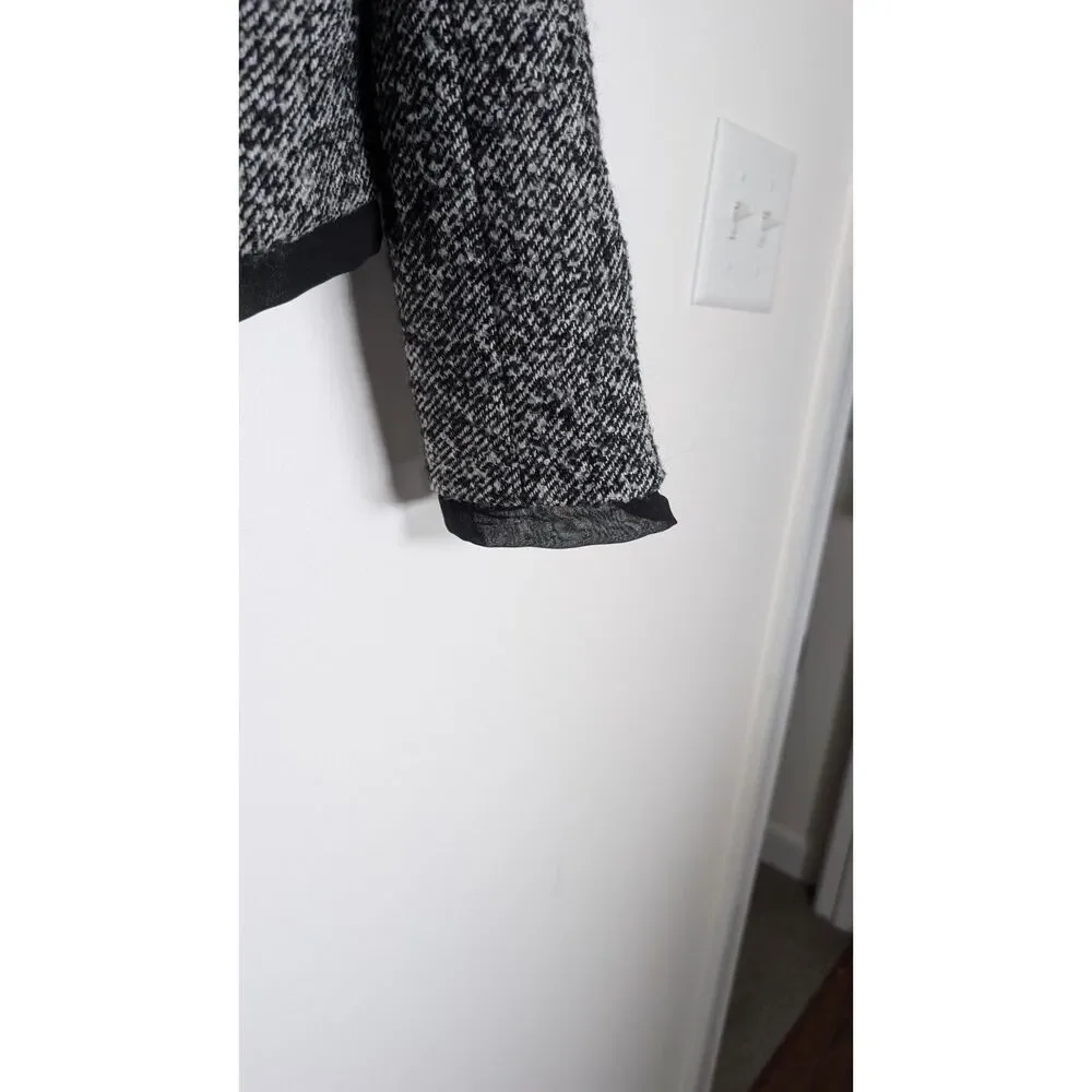 J.Crew Sample Holiday 2026 Black White Twill Lady Jacket 4 Quiet Luxury Parisian